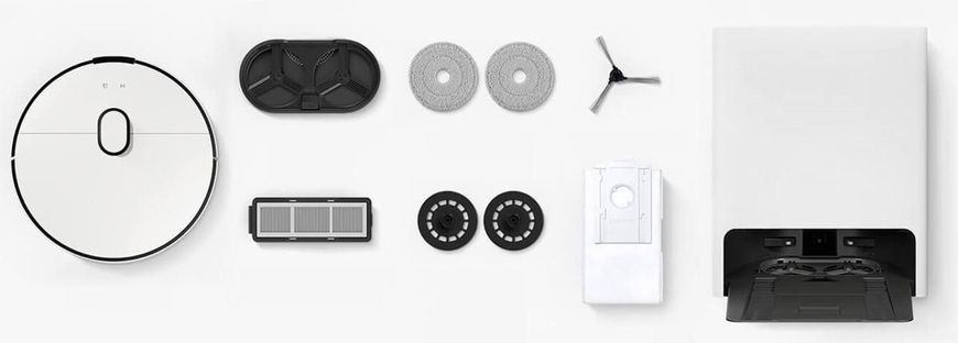 Samsung Bespoke Jet Bot Combo AI+ (VR7MD97714G/UK), Білий, 3 роки (офіційна)