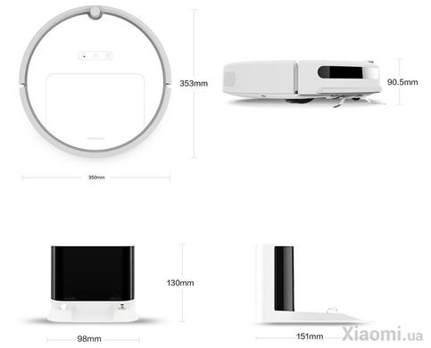 Xiaomi Xiaowa Vacuum Cleaner C10 (C102), Белый, 12 месяцев (официальная)