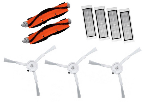 Комплект аксессуаров Xiaomi Mi Robot 1S SDJQR03RR (9 шт)