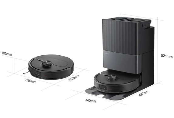 Xiaomi Roborock QRevo Master, Чорний