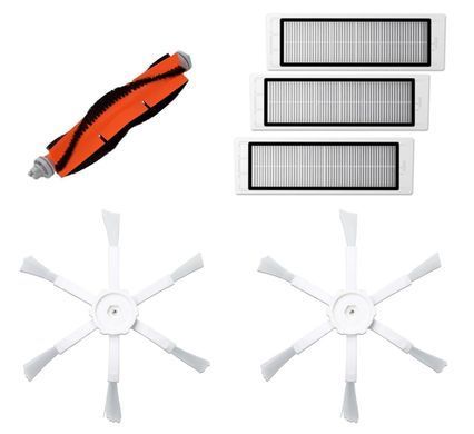 Комплект аксессуаров Xiaomi Mi Robot 1S SDJQR03RR 6-усиков (6 шт)