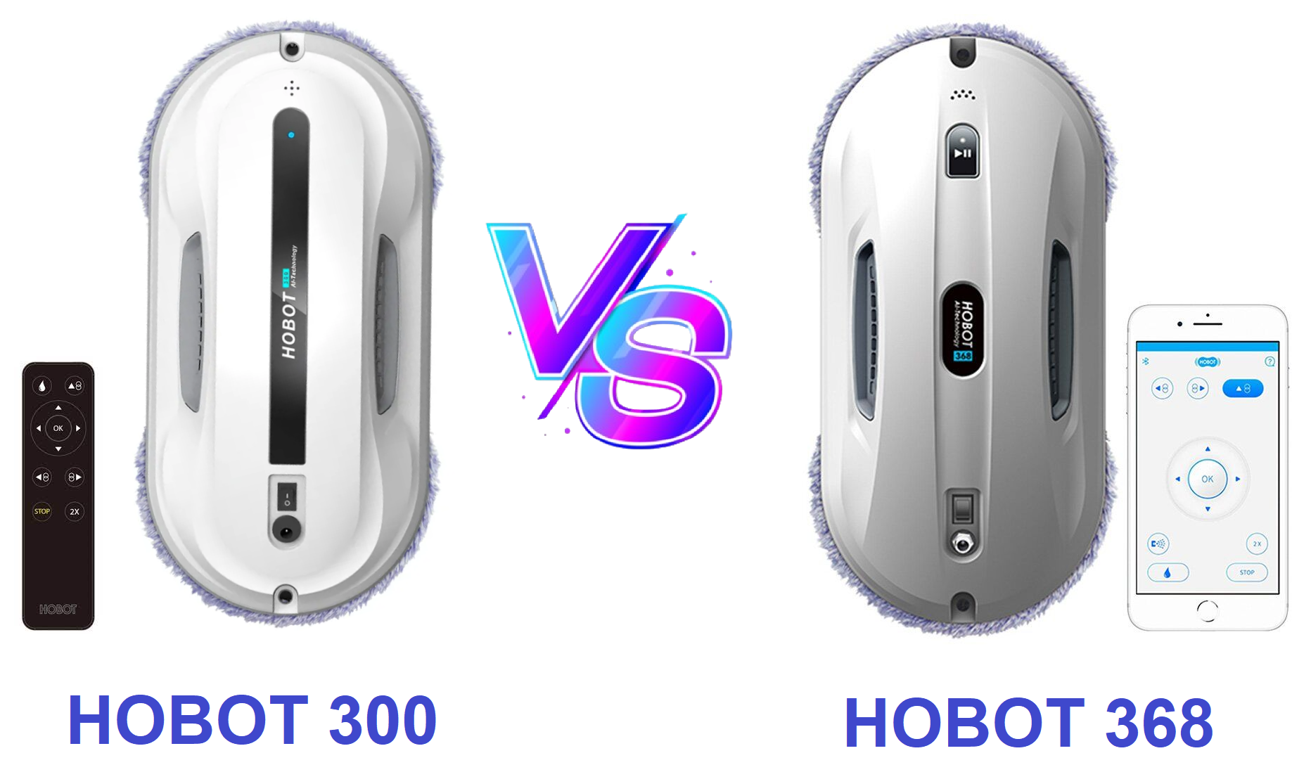 Робот для мойки окон Hobot 300 Robot-Store, 2 года гарантии
